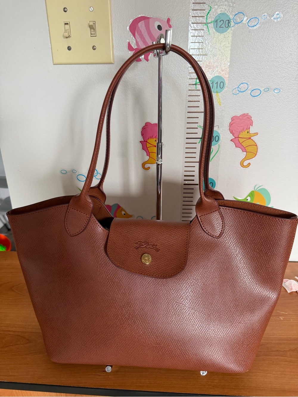 Longchamp Brown Tote Bag